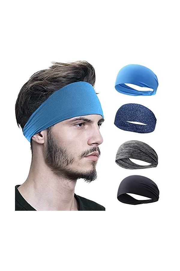 Bandeau de Sports d'hiver, Headbands Élastique Bandeau Anti