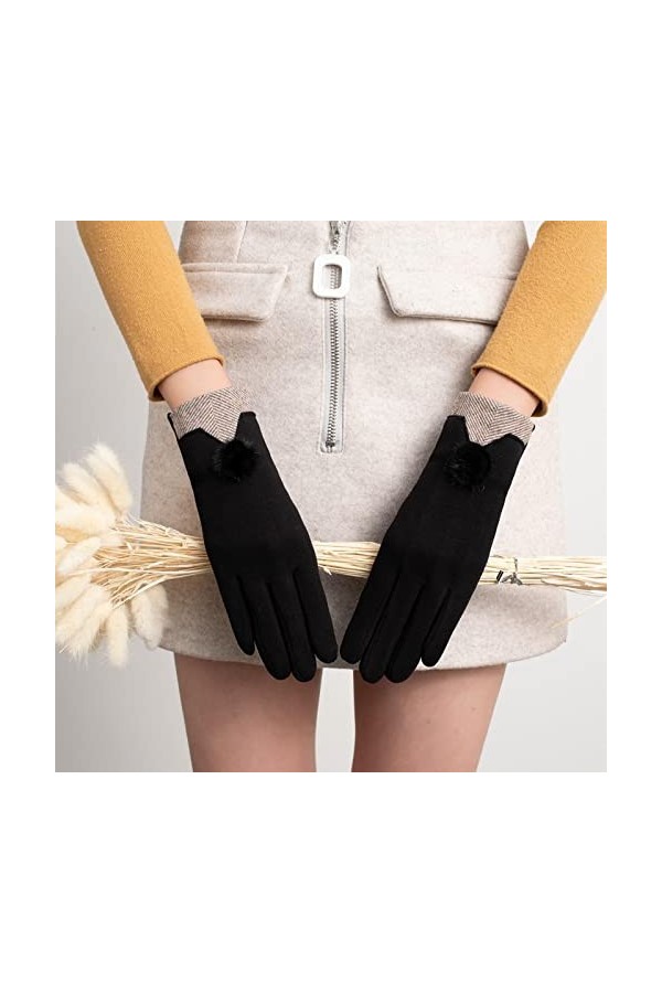 Gants Gloves Moufles Hiver Homme Femme Nouveaux Gants en Dentelle C