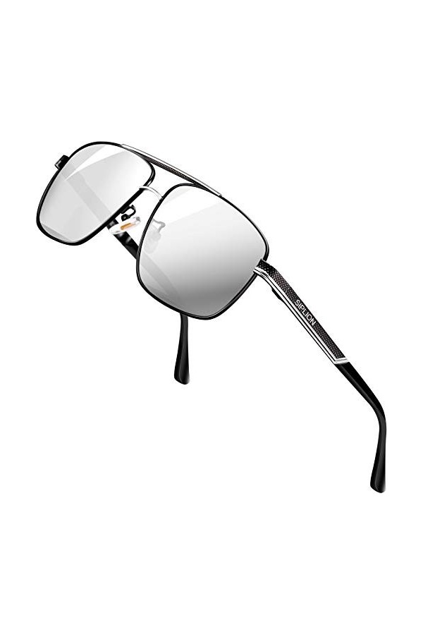 SIPLION Jaune lunette de conduite de nuit anti eblouissement avec c