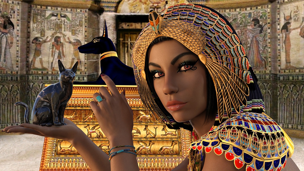 Ägypterin und Khol