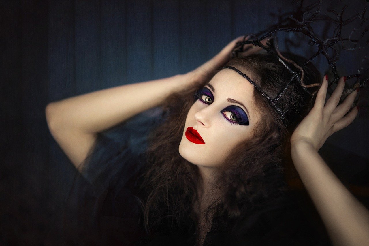 Damen-Vampir-Make-up