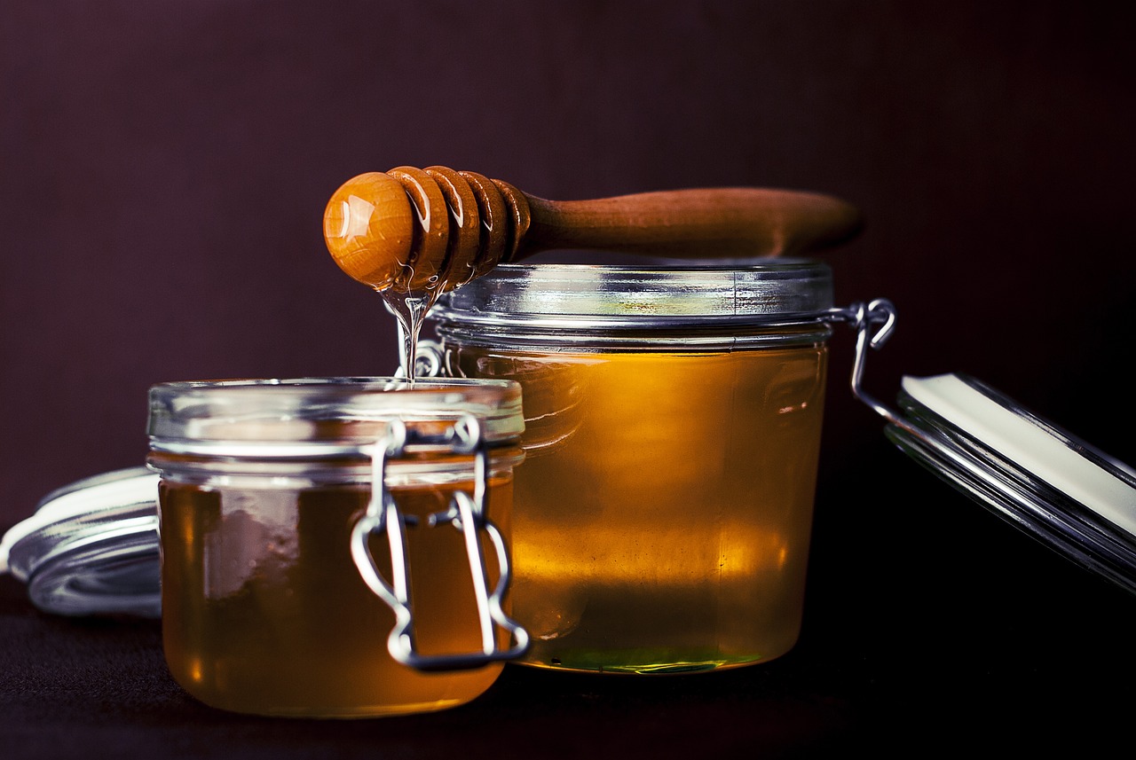 Miel en productos de belleza