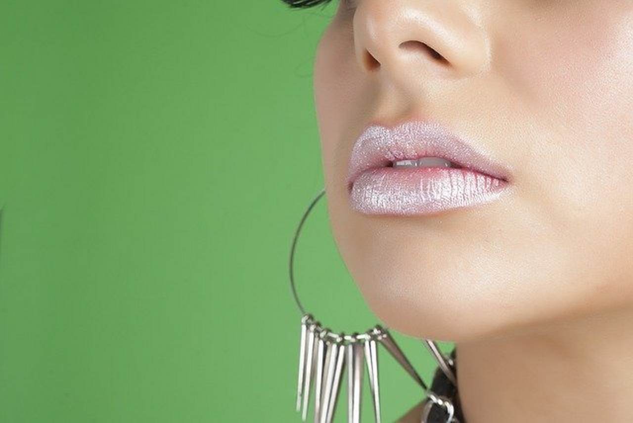 Lipgloss für glänzende Lippen
