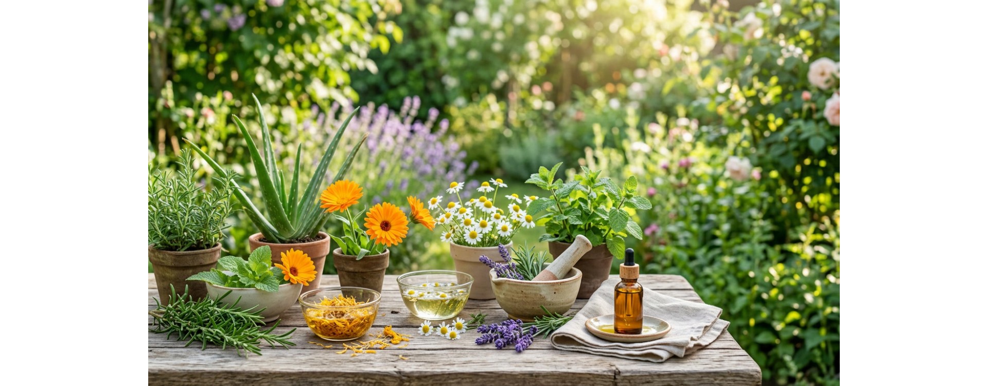 Votre laboratoire de beauté au jardin : les plantes à cultiver chez soi pour prendre soin de sa peau