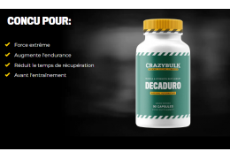 Decaduro devient DECA-MAX : Complément Musculation SARMs,stimule le gain de muscle, réduit la fatigue et accélère la récupération