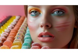 Tendance réseaux sociaux : se maquiller avec des bonbons
