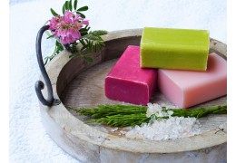 The benefits of soap on the skin