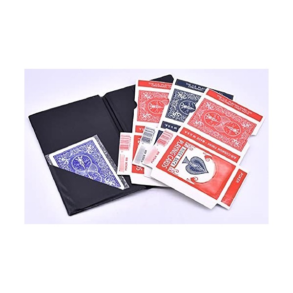 SUMAG Jeu de magie pour tours de magie - Cartes de Magicien - Cartes magiques appartenant à un portefeuille - Illusions en gr