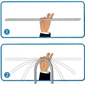Corde rigide - astuces de magie professionnelle boîte mystérieuse avec vidéo explicative articles pour enfants jeux à collect