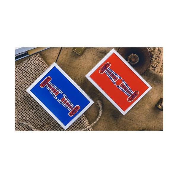 SOLOMAGIA Vintage Feel Jerrys Nuggets Blue Playing Cards