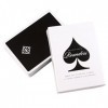 SOLOMAGIA Rounders Playing Cards by Madison & Ellusionist - Black - Invisible Deck