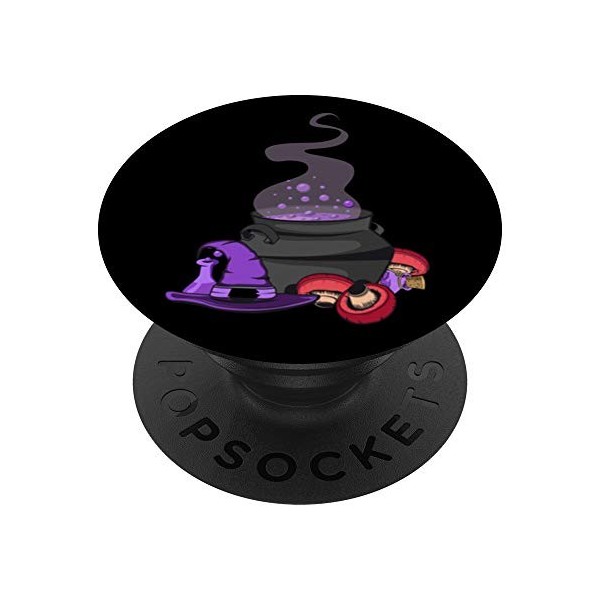 Magie du Massachusetts Fille Magicien PopSockets PopGrip - Support et Grip pour Smartphone/Tablette avec un Top Interchangeab