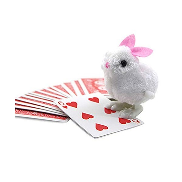 SUMAG Magic Tricks Smart Rabbit Rabbit Jumps To The Chosen Card Magician Clop Illusion Gimmick Props Comédie Classique