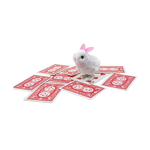 SUMAG Magic Tricks Smart Rabbit Rabbit Jumps To The Chosen Card Magician Clop Illusion Gimmick Props Comédie Classique