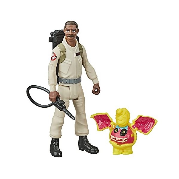 Ghostbusters Fright Dispose de la Figurine Winston Zeddemore avec Figurine fantôme Interactive et Accessoire pour Enfants à p