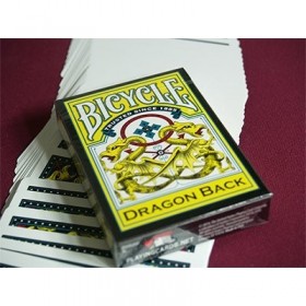 SOLOMAGIA Bicycle Dragon Yellow by Gamblers Warehouse - Tours et Magie Magique