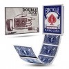 Bicycle Double Back Blue Blue Magic Playing Cards by MagicMakers