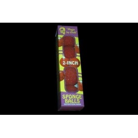 Goshman 2 Diamètre : 5 cm / Couleur : ROUGE / Lot de 4 Balles 