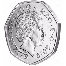 QUICK PICK MAGIC Double Face pièce de Monnaie 50P / Double tête pièce de Monnaie 50 Pence/Faces des Deux CÔTÉS