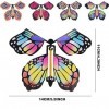 20 Pièces Jouets Magiques Papillons,Magic Butterfly Card Papillon Volant Surprise Jouet Papillon Magique Jouets Élastique Pap