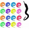 dancepandas Chenilles Magiques 45PCS vers Magique Chenilles Jouet Fuzzy Worm pour faveurs de fête Anniversaire Enfants, Rempl