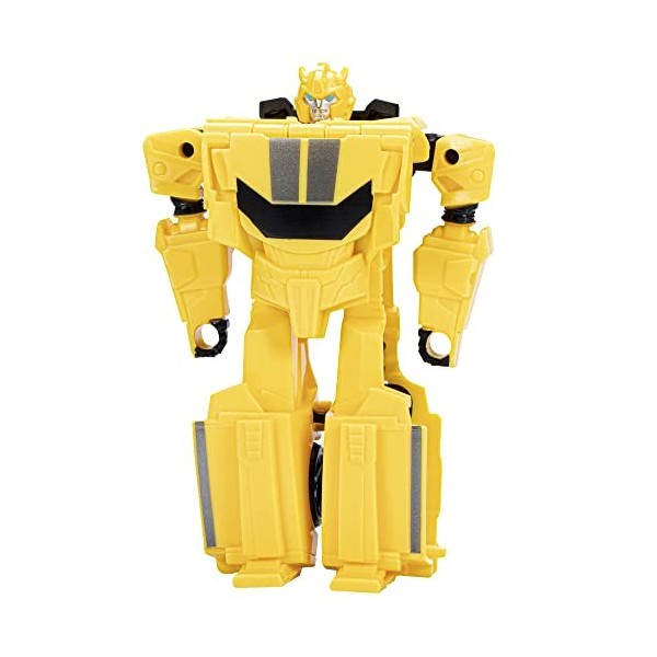 Transformers Earthspark, Figurine Bumblebee 1-Step Flip Changer de 10 cm, à partir de 6 Ans