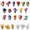 Brawl Stars P.M.I Collectible Figures - 3 Pack S1 Random BRW2021 