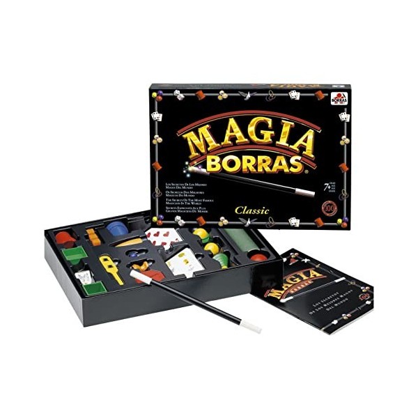 Magie Borrás – Jeux de Magie Classique, truques en Portugais 100 truques