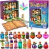 Mostof Rétro Kits de potions de fées pour enfants, Mélangez 20 potions magiques avec Cristal d’énergie, Jouet artisanal cadea