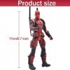 OBLRXM Figurine Deadpool, Super-héros Avengers -Figurine Deadpool Titan Hero -17cm, Marvel Avengers Titan Hero Serie Deadpool