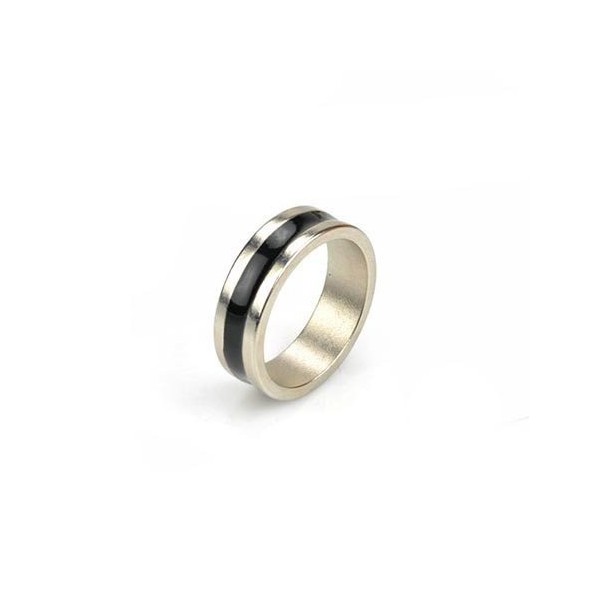 Tour de magie Bague aimantée Black 21mm 