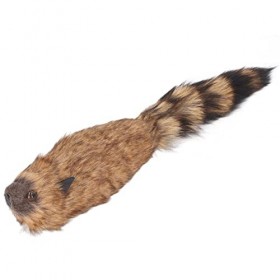 Ozgkee Jouet de Raton Laveur à Ressort Tricks, Accessoires pour Animaux de Performance de Scène en Peluche Douce à Haute Simu