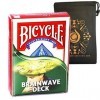 Bicycle Brainwave Deck – Magic Trick Deck – Facile à effectuer – Comprend un sac de rangement en cascade Red Tuck Box 