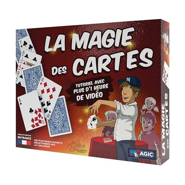 Megagic - Coffret de Magie pour Enfant - La Magie des Cartes