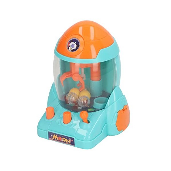 Space Claw Machine, Claw Machine Belle Miniature Colorée pour la Maison pour Bleu 