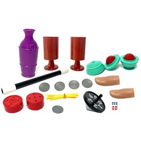 BUDDLETS Kit de magie Express pour enfants avec jusquà 70 tours époustouflants inclus, avec notre baguette magique pour votr