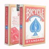 Bicycle Brand Invisible Deck – Famous Magic Trick – Comprend un sac de cartes Cascade Rouge 