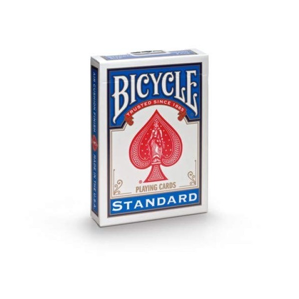 Bicycle Brand Invisible Deck – Famous Magic Trick – Comprend un sac de cartes Cascade Rouge 