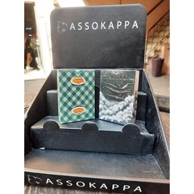 Black Flower & Spaghetti Playing Cards AssoKappa