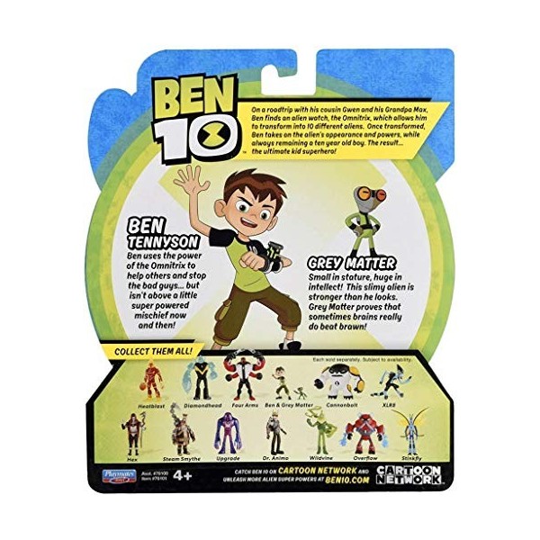 Ben 10 Giochi Preziosi-BEN00210-Ben10-Figurine Articulée avec Accessoires-Ben, BEN00210