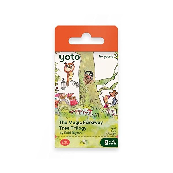 Yoto ‘The Magic Faraway Tree Trilogy by Enid Blyton Card Pack for Yoto Player and Yoto App – 3 Cards Including The Enchanted