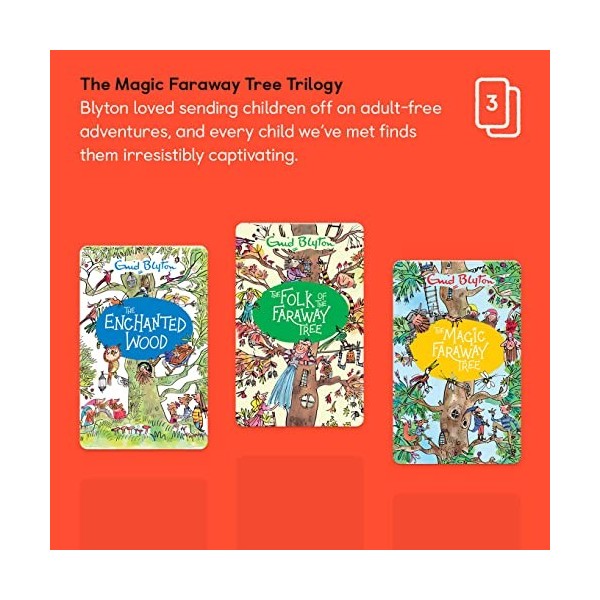 Yoto ‘The Magic Faraway Tree Trilogy by Enid Blyton Card Pack for Yoto Player and Yoto App – 3 Cards Including The Enchanted