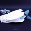 10 Cartes Papillons Volants + 10 Papillons Magiques Bleus, spécial Annonce Naissance, Fête Prénatale, Anniversaire, Mariage