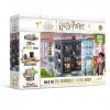 Trefl - Brick Trick Harry Potter - Ollivanders Wand Shop - Construire avec des Briques, Boutique Ollivander avec des Baguett