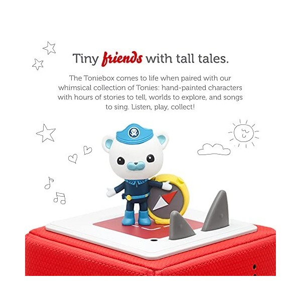 Tonies Captain Barnacles Personnage de jeu audio des Octonauts