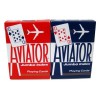 12 Decks Aviator Cards Red/Blue - Poker Size, Jumbo Index