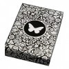 Butterfly Playing Cards Edition Noir et blanc – Cartes design avec nouveau système de marquage révolutionnaire noir/blanc 