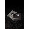 Butterfly Playing Cards Edition Noir et blanc – Cartes design avec nouveau système de marquage révolutionnaire noir/blanc 