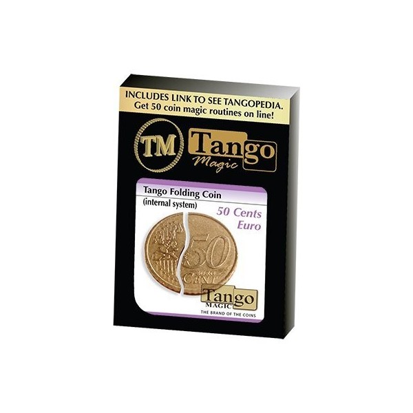 Tango Magic Folding Coin Version 50 cts dEuro avec système Interne 