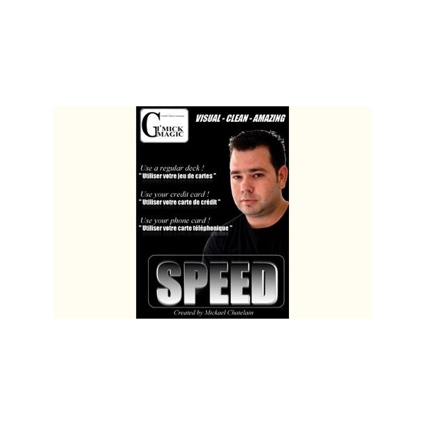 Speed DVD and RED Bicycle Card by Mickael Chatelain - DVD